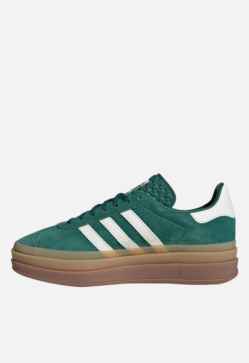 adidas Gazelle Bold "Green / White / Gold"