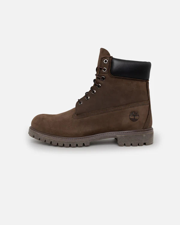 Timberland lace-up leather boots Dark Brown