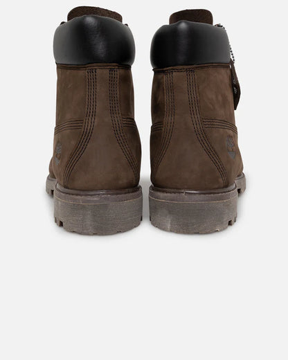 Timberland lace-up leather boots Dark Brown