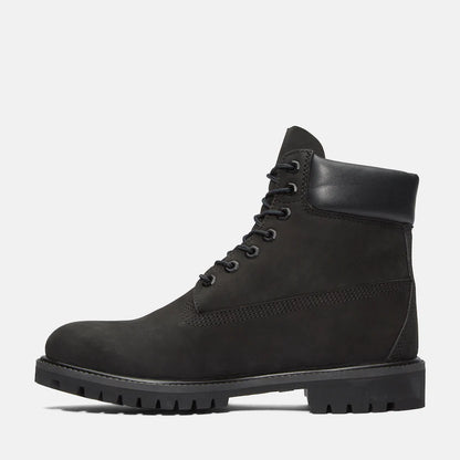 Timberland lace-up leather boots Black