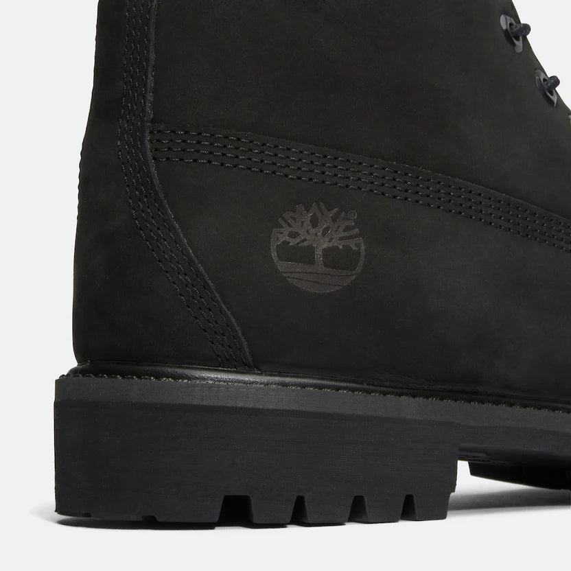 Timberland lace-up leather boots Black