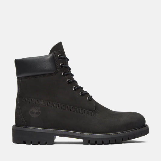 Timberland lace-up leather boots Black