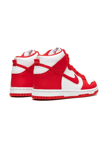 Nike Dunk High "White/University Red"