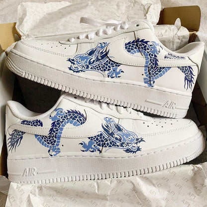 Hand Painted Customized Air Force 1 Dragon