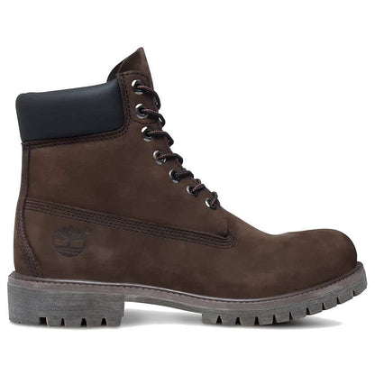 Timberland lace-up leather boots Dark Brown