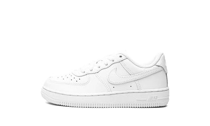 Kids Nike Air Force 1 "White on White"